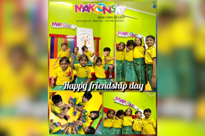 Celebrating Bonds of Friendship at Makoons Play School in Rajnagar Extension!