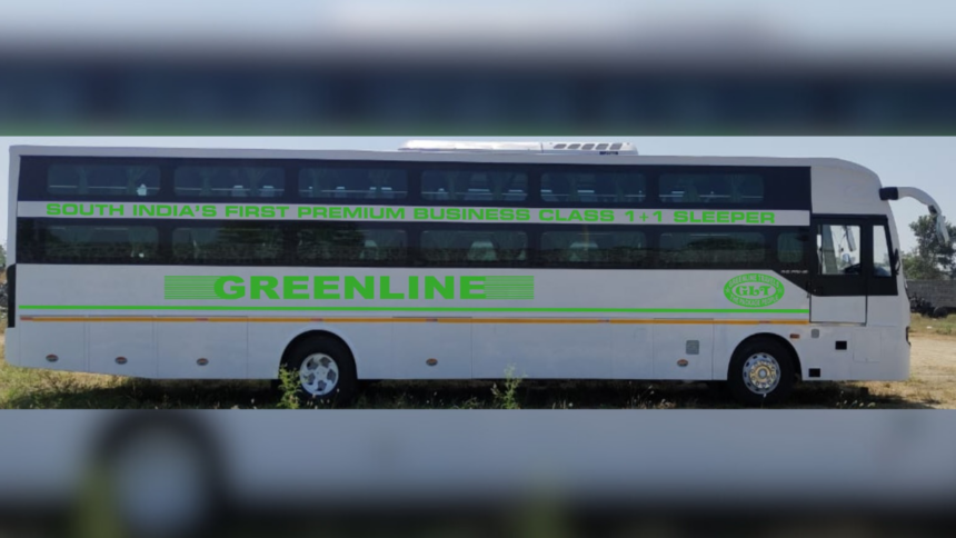 "Greenline Travels & Holidays Announces Launch of Business Class Bus Service from Bangalore to Chennai & Kochi on Feb11th"