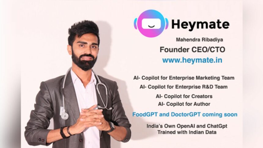 Meet-the-Mahendra-Ribadiya-whose-AI-startup-HeymateAI-is-valued-at-Rs-108-